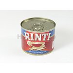 Rinti Dog Gold konzerva drůbeží srdíčka 185g