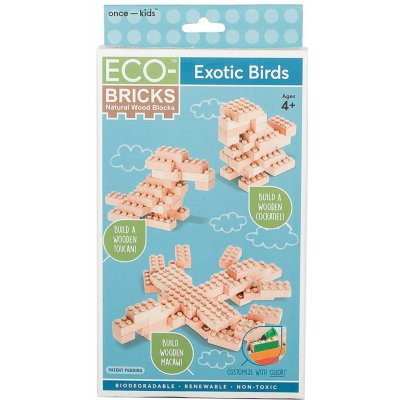 Eco-bricks 3v1 – Exotické ptactvo