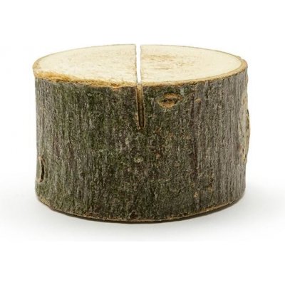 Dřevěné špalíčky na jmenovky - průměr 4 cm - natur (6 ks/bal) – Zboží Dáma