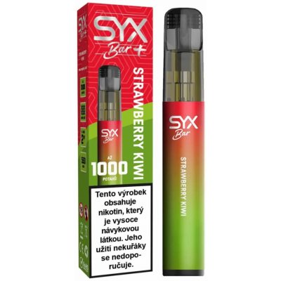 Syx Bar Strawberry Kiwi 16,5 mg 1000 potáhnutí – Hledejceny.cz