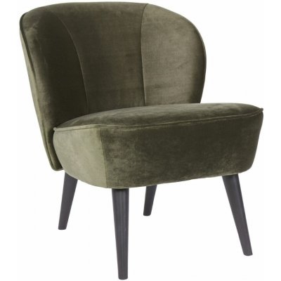 Woood Norma Tmavě zelené sametové – Zboží Mobilmania