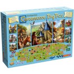 MINDOK HRA Základní + 11 rozšíření Carcassonne Big Box 2017