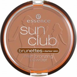 Essence Sun Club Blondes matující bronzový pudr 1 Natural 15 g