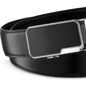 Zagatto kožený pásek s automatickou sponou ZG-AT-2020 černý