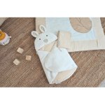 Doudou Plyšová bílá dečka s kapucí Happy Wild – Hledejceny.cz