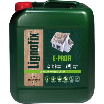 Lignofix E profi 5 kg hnědá