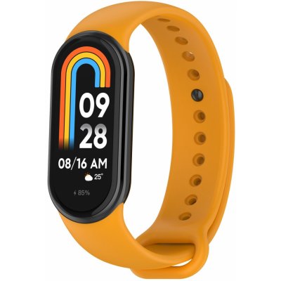 Xiaomi Náhradní náramek pro Mi Smart Band 8/9/10 - Jednobarevný Tmavě žlutá MBSCZ-8JB019 – Zboží Živě