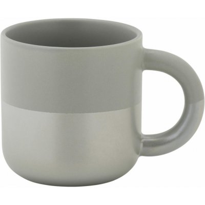 Maxwell & Williams HORIZON hrnek hrnek na kávu hrnek na čaj šálek porcelán světle šedý 350 ml