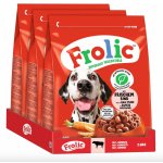 Frolic Hovězí mrkev a obiloviny 3 x 2,6 kg – Hledejceny.cz
