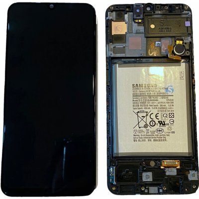 LCD Displej + Dotykové sklo + Rám Samsung Galaxy A50 – Zboží Mobilmania