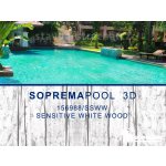Sopremapool 3D Bazénová PVC fólie 1,65 x 25 m Sensitive White Wood – Zboží Dáma