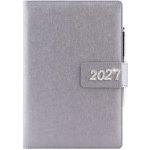 Briliant B6 týdenní 2027 stříbrná – Zbozi.Blesk.cz