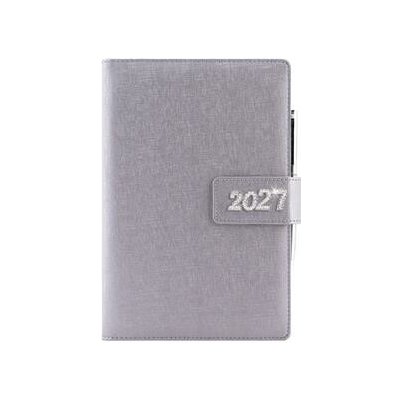 Briliant B6 týdenní 2027 stříbrná – Zbozi.Blesk.cz