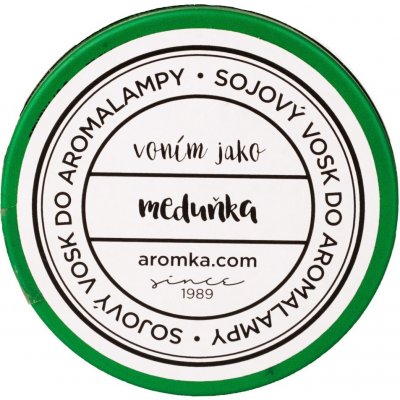 Aromka Přírodní vonný vosk do aromalampy sójový Meduňka 35 g – Zboží Dáma