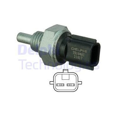 TS10461 DELPHI Snímač, teplota chladiva | Zboží Auto