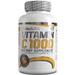 BioTech USA Vitamin C 1000 250 kapslí – Hledejceny.cz