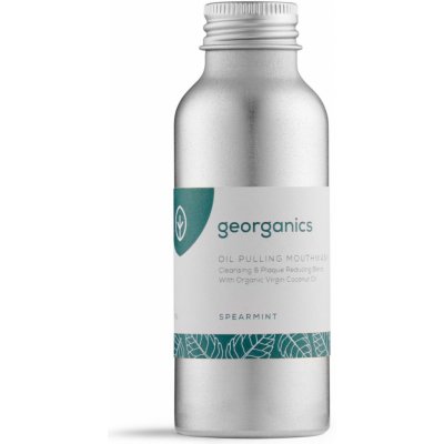 georganics Ústní voda na olejové bázi Spearmint 100 ml