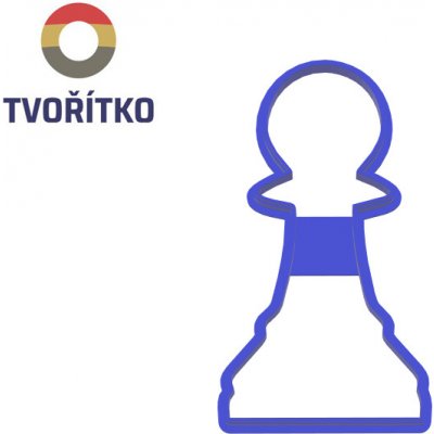 TVOŘÍTKO Šachová figurka- obrysové vykrajovátko – Hledejceny.cz