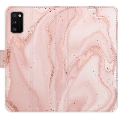 Pouzdro iSaprio - Rose Gold Marble - Samsung Galaxy A41