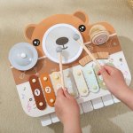 Derrson Multifunkční Xylofon bicí a piáno Medvěd 6v1 – Hledejceny.cz