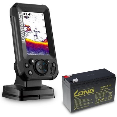 Lowrance Echolot Eagle 4X se Sondou Bullet + baterie – Zboží Mobilmania