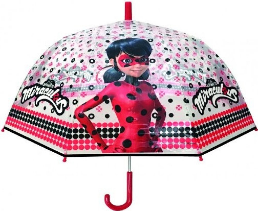 Ladybug 4823 Kouzelná beruška deštník dětský průhledný | Srovnanicen.cz