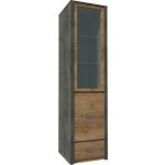 Gala Meble Montana W1D Tmavý Lefkas / Smooth Grey – Hledejceny.cz