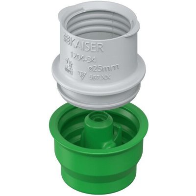 KAISER Koncovka montážní do betonu pro trubku ø25mm KA-1204-34 – Zboží Mobilmania