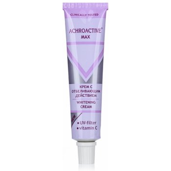 Achroactive Max Krém se zesvětlujícím efektem pro všechny typy pleti s UV filtrem a Vitamínem C 45 ml