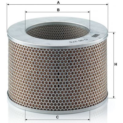 MANN-FILTER Vzduchový filtr MANN C30375 (MF C30375) – Hledejceny.cz