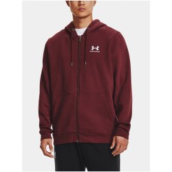 Vínová mikina Under Armour UA Essential Fleece FZ Hood