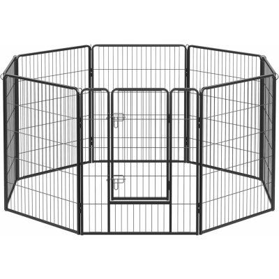 Feandrea Ohrádka pro štěňata 77 x 100 x 235 cm černá – Zboží Dáma