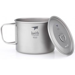 Keith titanium Titanový hrnec Keith Mug 900 ml