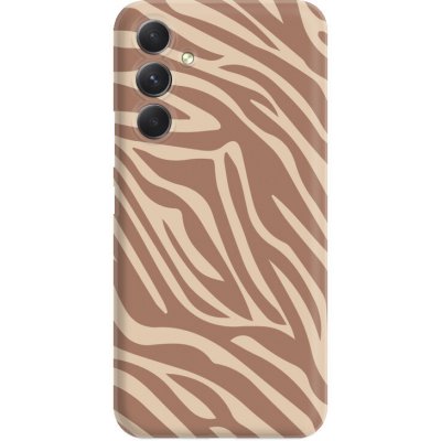 Matný kryt do Samsung Galaxy A54 5G Zebra Mocha Mousse karmel – Hledejceny.cz