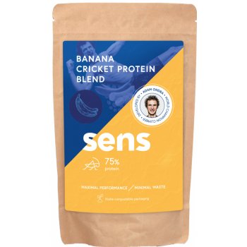 Sens Foods Banánový shake s cvrččím proteinem Adama Ondry 455 g