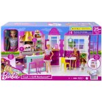 Mattel Barbie herní set restaurace s panenkou – Zboží Dáma