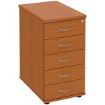 Hobis K 35 C P 5 zásuvek podél 60 cm třešeň – Hledejceny.cz