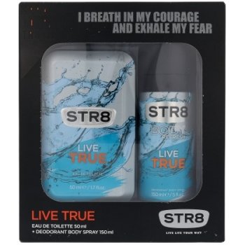 STR8 Live True EDT 50 ml + deospray 150 ml dárková sada