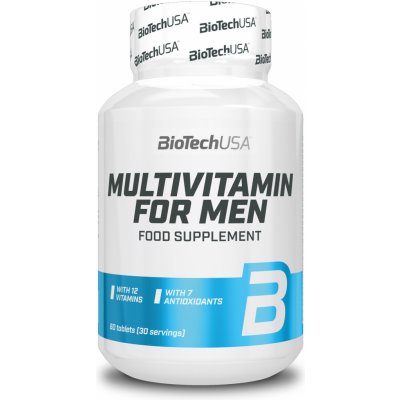 BioTech USA Multivitamin pro muže 60 tablet