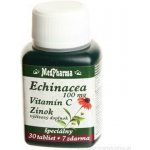 MedPharma Echinacea 100 mg + vit.C + zinek 37 tablet – Hledejceny.cz