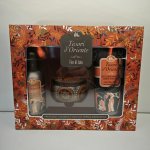 Tesori d’Oriente Fior di Loto sprchový gel 250 ml + EDP 100 ml + orientální svíčka 109 g dárková sada – Hledejceny.cz