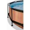 Bazén EXIT Pool Timber 300x76 cm