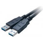 AKASA adaptér MB externí, na 2x USB 3.0, kabel, 30 cm; AK-CBUB12-30BK – Zboží Mobilmania