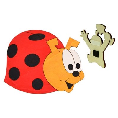 DoDo Dekorace s magnetem a lepíkem Beruška DM1 – Zboží Dáma