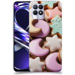 Acover Kryt na mobil Realme 8i - Vánoční cukroví – Zboží Živě