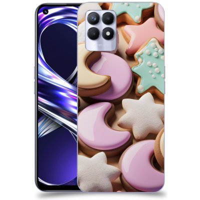 Acover Kryt na mobil Realme 8i - Vánoční cukroví – Zboží Živě