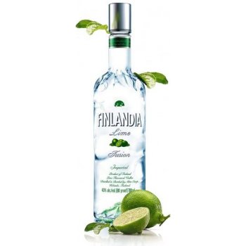 Finlandia Vodka Lime 37,5% 1 l (holá láhev)