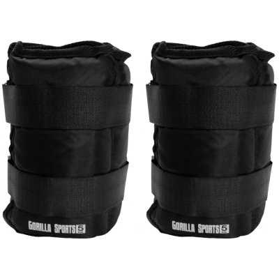 Gorilla Sports Zátěžové manžety 2 x 5 kg – Sleviste.cz