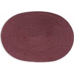 Continenta Prostírání oválné vínové 45x31 cm – Zboží Dáma