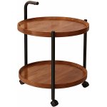 eCa STL22 Servírovací stolek na kolečkách 50 x 50 x 64 cm – Zboží Živě